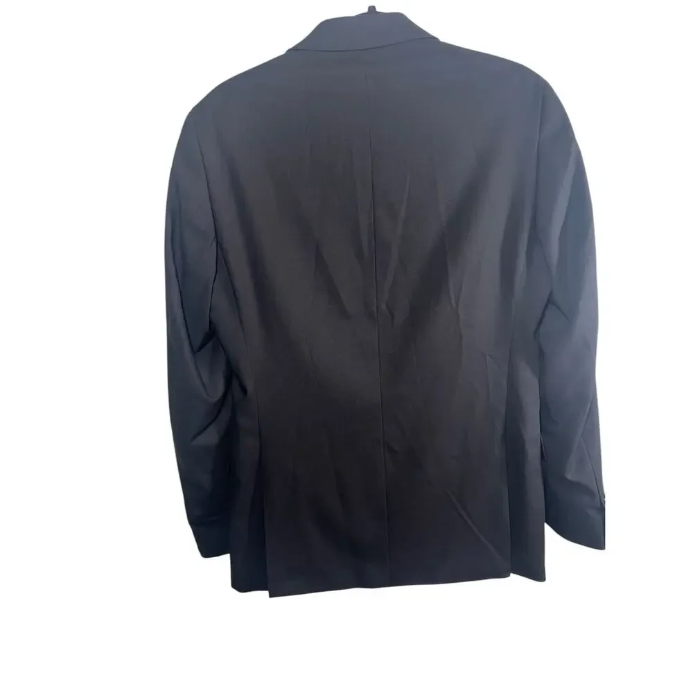 Kenneth Cole Reaction Men's 36R Black Techni-Cole Classic Slim Fit Suit Jacket